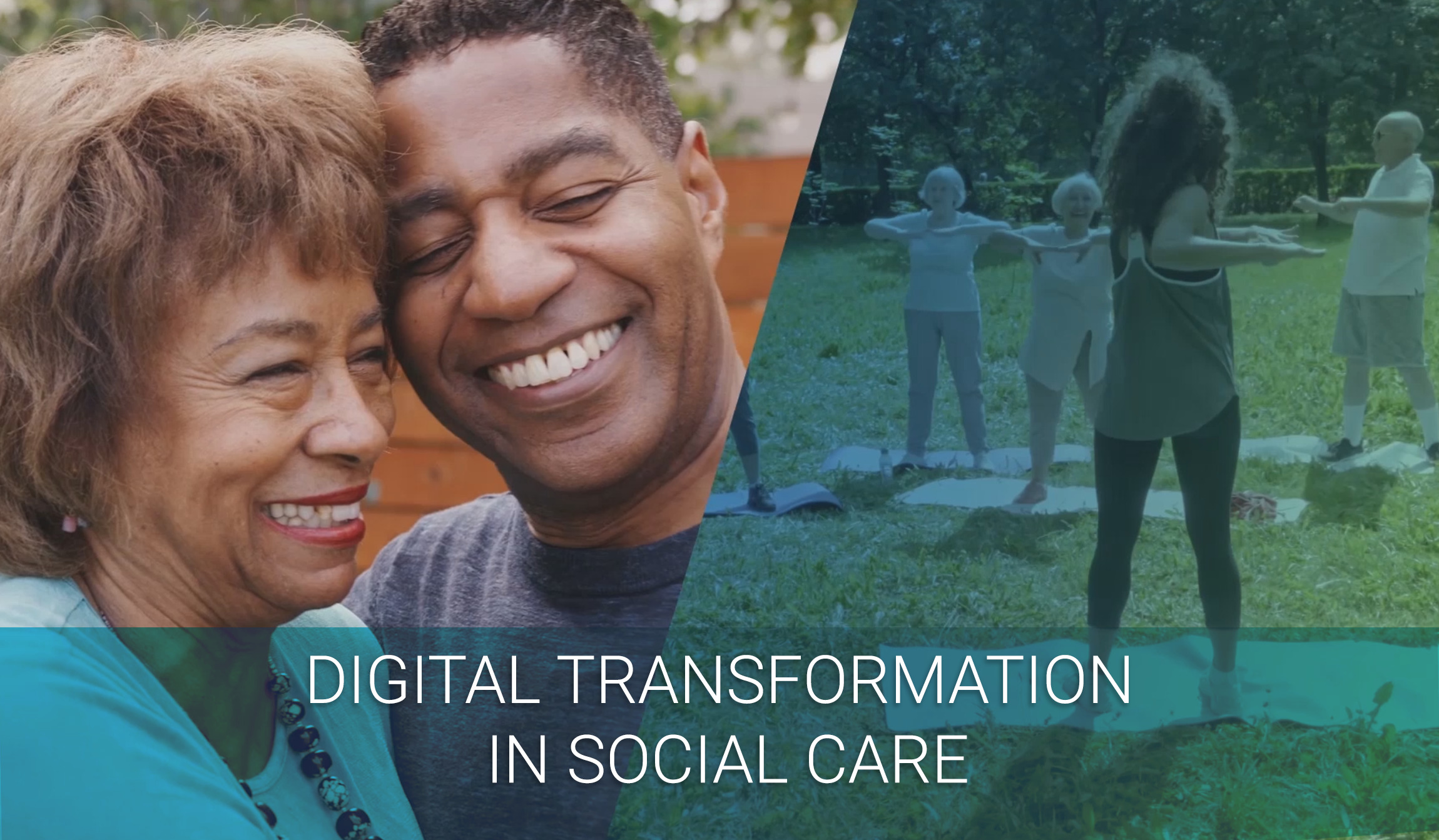 A title image for Digital Transformation in Social Care